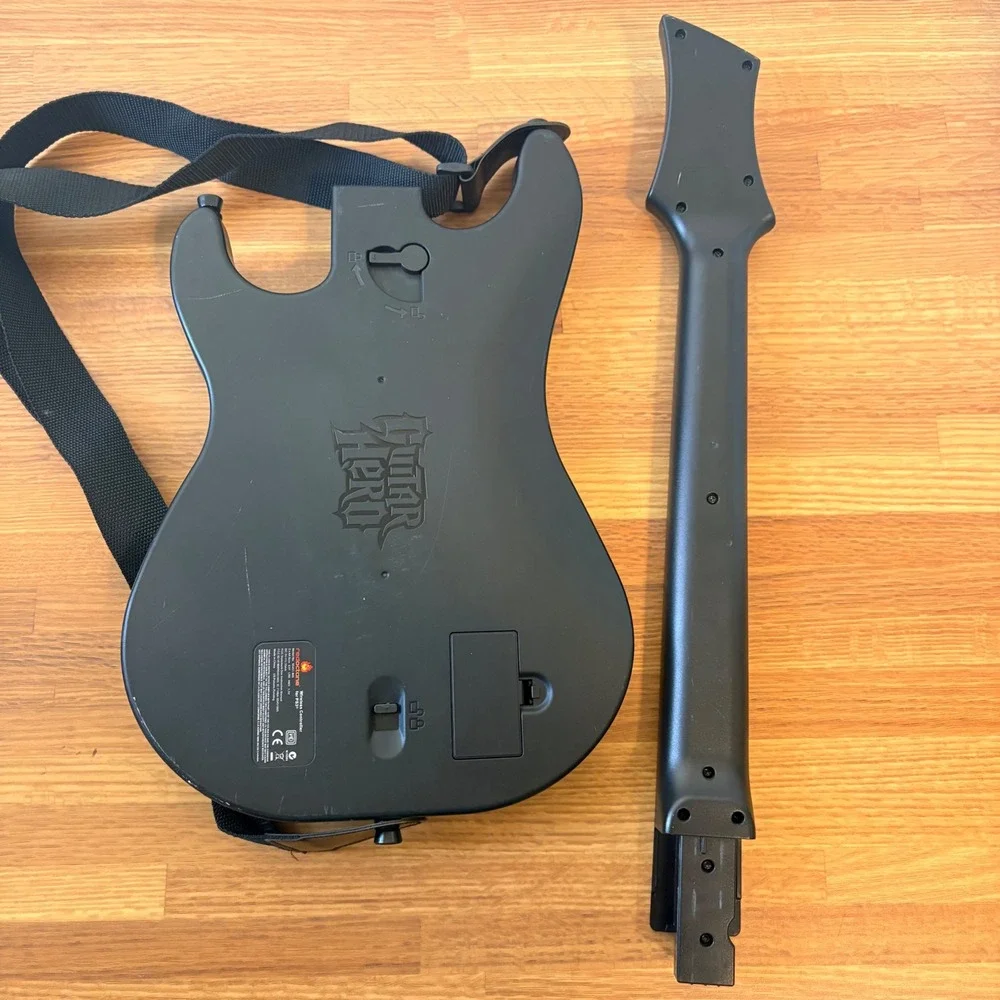 For Parts Untested Guitar Hero World Tour RedOctane PS3 Wireless Guitar Sunburst